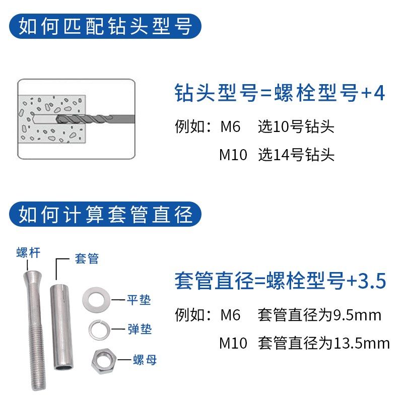 304不锈钢膨胀螺丝国标拉爆外六角膨胀栓管爆炸螺栓m14 16 20加长,电玩/配件/游戏/攻略,支架,淘宝优惠券,粉丝福利购,淘宝优惠卷