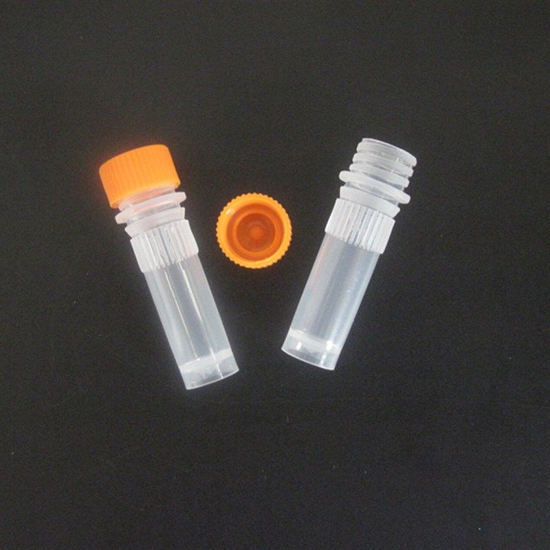 冻存管 1ml冷冻管 样品管带硅胶垫圈 实验耗材