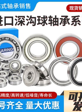 日本进口工艺NTN深沟球轴承6300 6301 6302 6303 6304 6305LLU ZZ