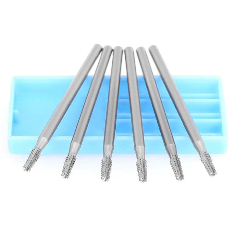 牙机木工雕刻刀斜牙针 精选合金钨钢微雕刀 核雕木雕嵌银电动铣刀