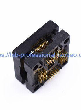 Enplas测试座 TQFP80/OTQ-80-0.5-02编程座 烧录座 适配座