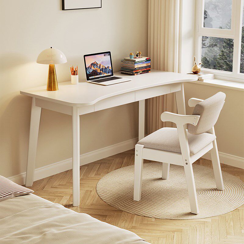 实木书桌简约现代简易电脑桌办公桌学生写字台学习课桌椅家用书桌