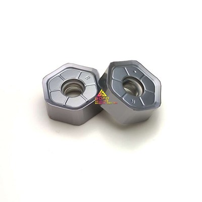 快进给铣刀片替普拉米特六角不锈钢 HNMU/HNMG 0906ANSN/050410