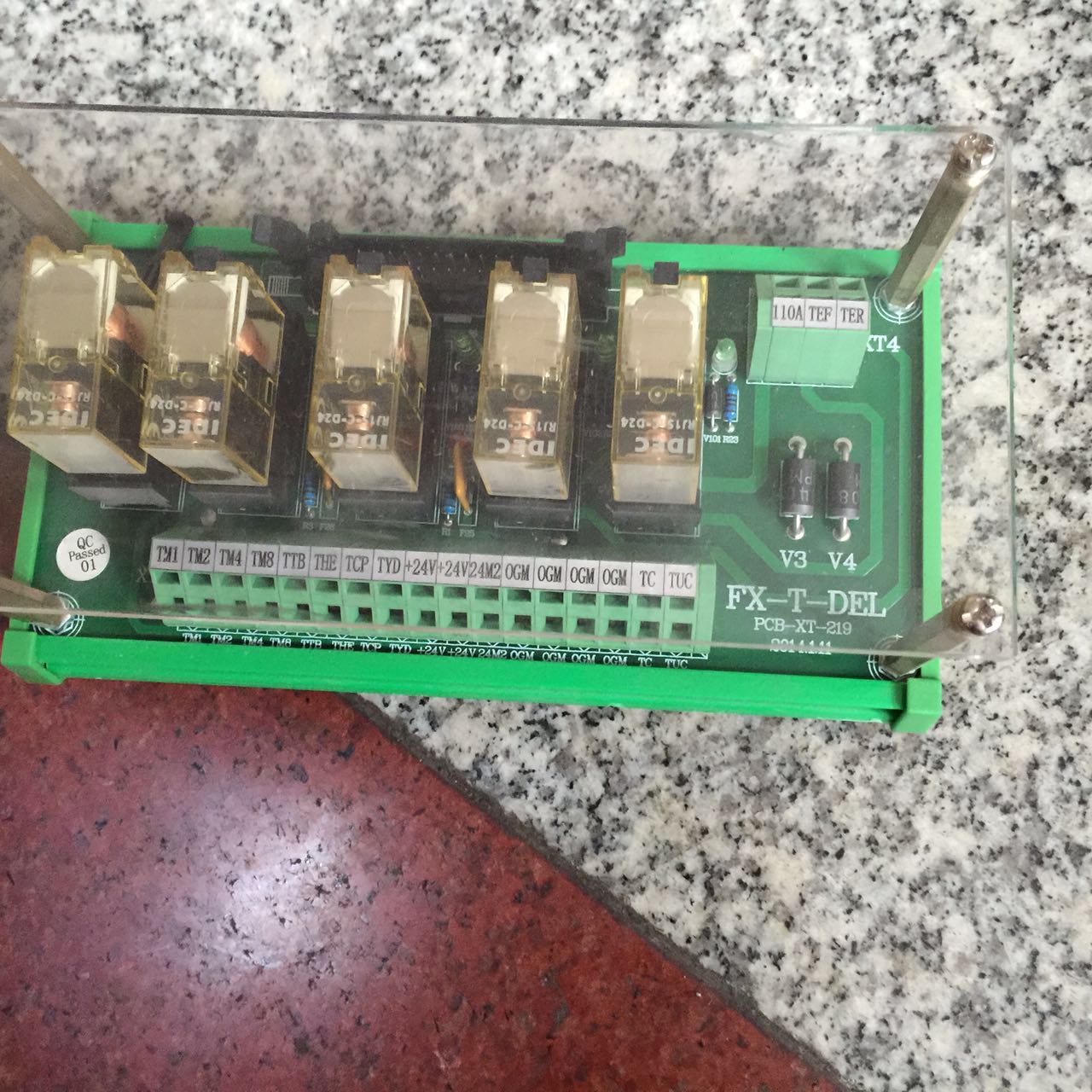 沈阳数控机床CAK6150 CAK5085继电板 继电模阻 模块 模板FX-T-DEL