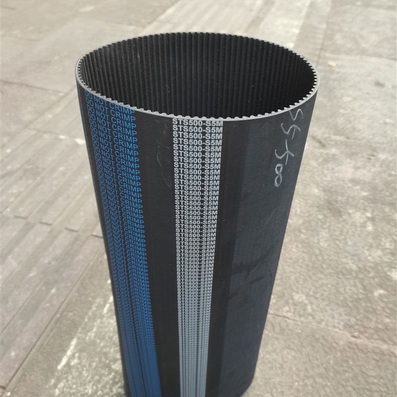 橡胶同步带S5M-425/475/500传动皮带平齿