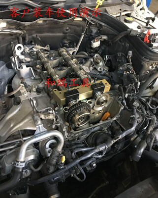 奔驰M270 M274正时专用工具C200B180B250发动机正时工具T100套筒