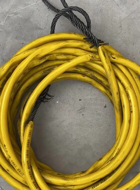 套塑料管钢丝绳吊车吊装用起重吊索具包塑插编钢丝绳10/14/16mm