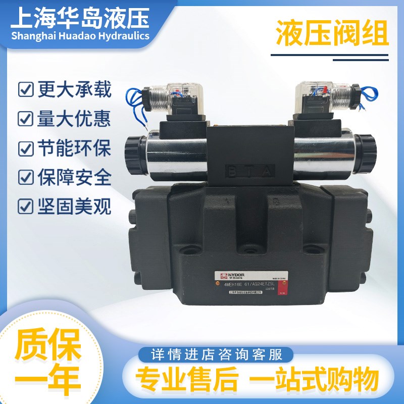 上海华岛液压电液换向阀4WEH16E/F/G/H/J//L/M50BOFEG24W220NET