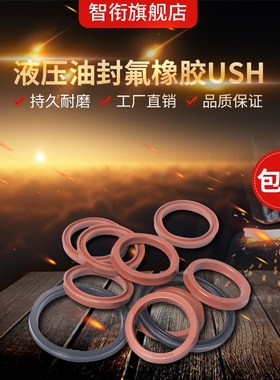 液压油封氟胶USH50/53/55/56/58/60/63/65/67/70/71/75/80Y/U型圈