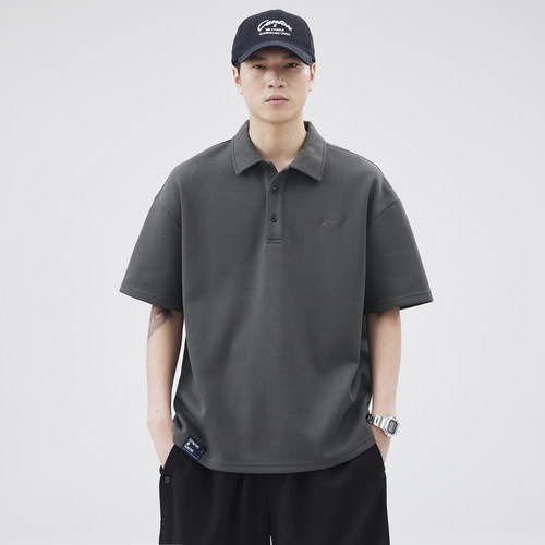 SOTAKEN美式重磅短袖POLO衫男