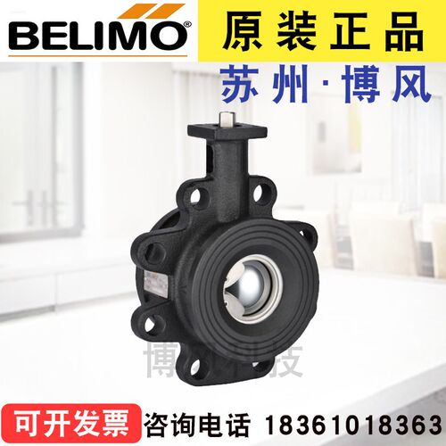 瑞士 BELIMO搏力谋 R6100AO 电动开关型二通球阀阀体法兰DN100