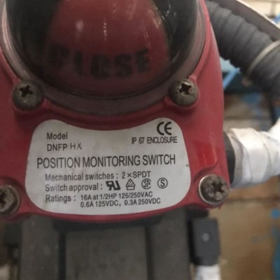 DNFP HX阀门开关限位Model DNFP HX  POSITION MONITORING SWITCH