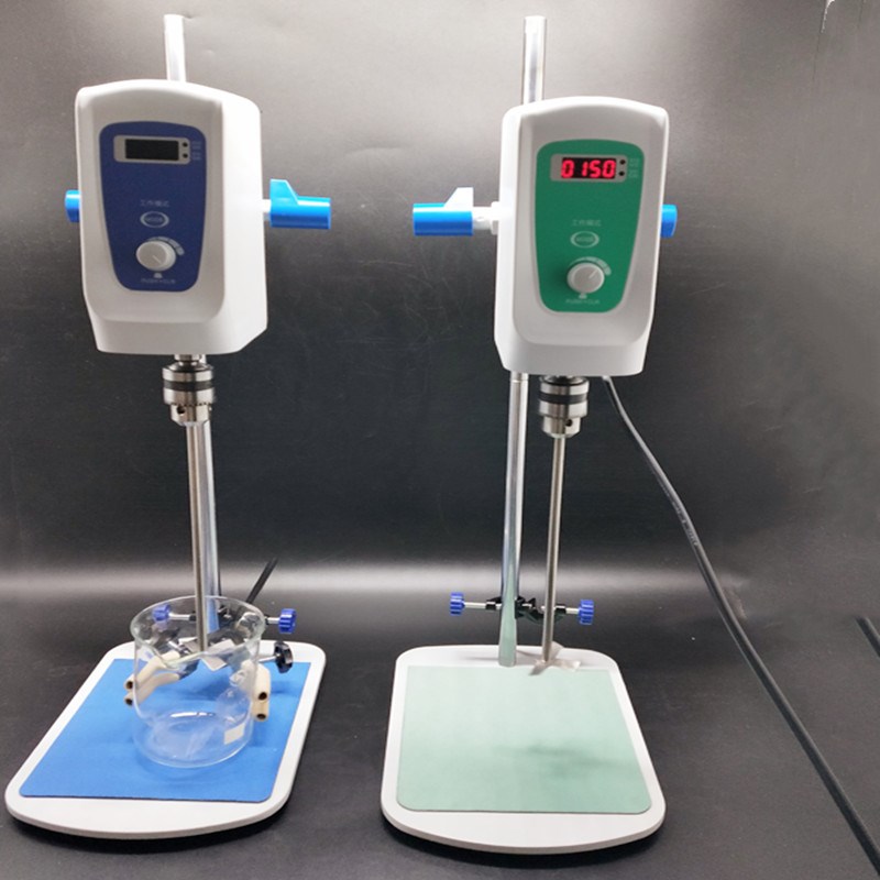 实验室搅拌机60W打小样数显增力电动搅拌机恒速搅拌器不锈钢搅拌