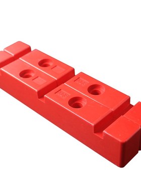 海坦DL铜排夹母线夹母线框固定绝缘支架红色单排6S3 6D4 8D4 10D4