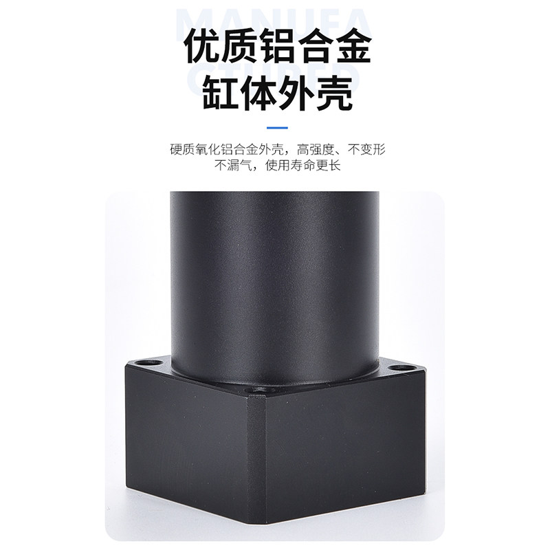 气动90/180度ACK旋转转角下压夹紧气缸SRC25/32/40/50/63*90-R/L