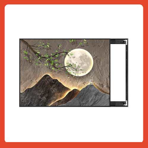 ◇电表箱装饰画新中式轻奢餐厅壁画弱电表盒遮丑配电箱遮挡挂画定