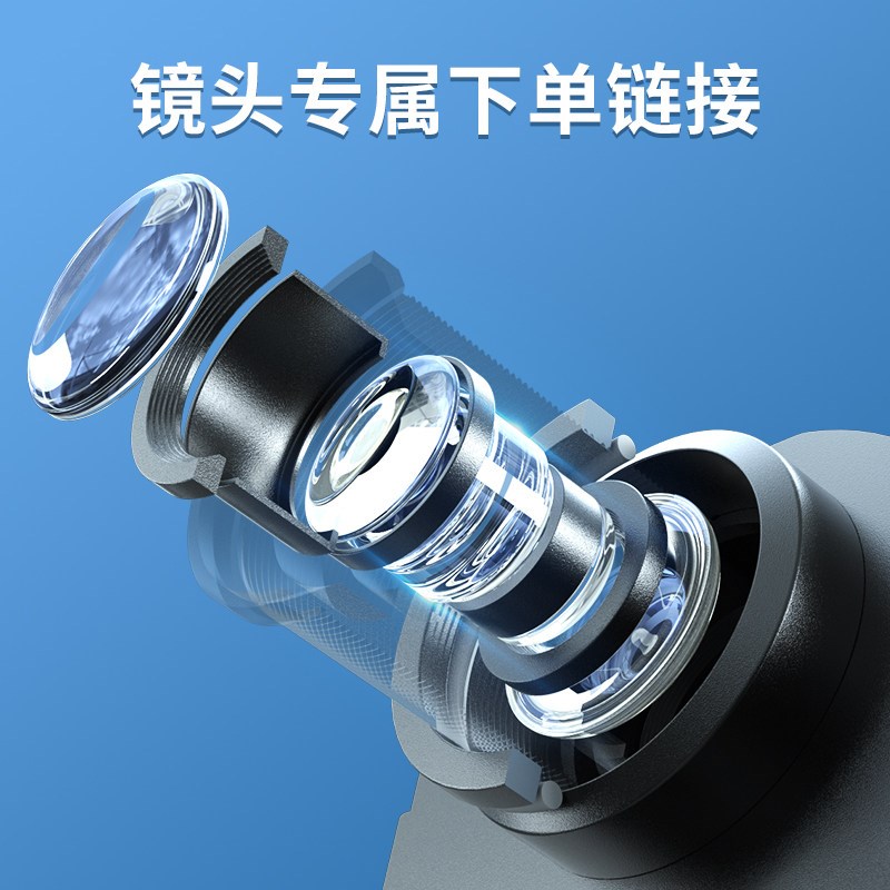 投影灯镜头广告logo投影灯门头V图案射灯镜头