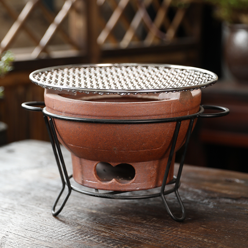 古陶坊围炉煮茶碳炉罐罐壶大号烤奶壶煮茶壶陶瓷壶家用户外阳台