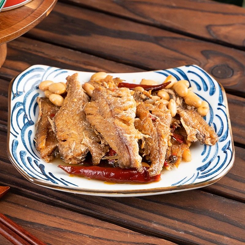 【现货抢先购】林家铺子多口味黄花鱼罐头110g*6/8/16罐即食下饭