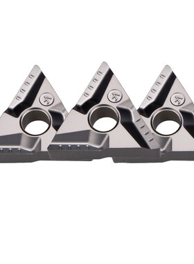 三角开槽数控车刀片TNMG160404R/L-VF FS槽 FL3000陶瓷槽型高光洁