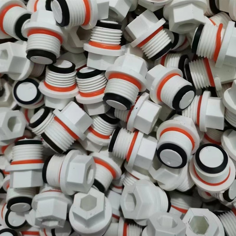 PPR管件配件4分外丝堵头 1/2管堵 PPR水管堵头