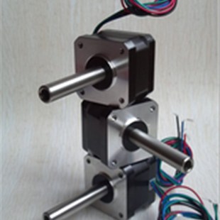 中空电机 机身33 57空心轴步进电机 76MM