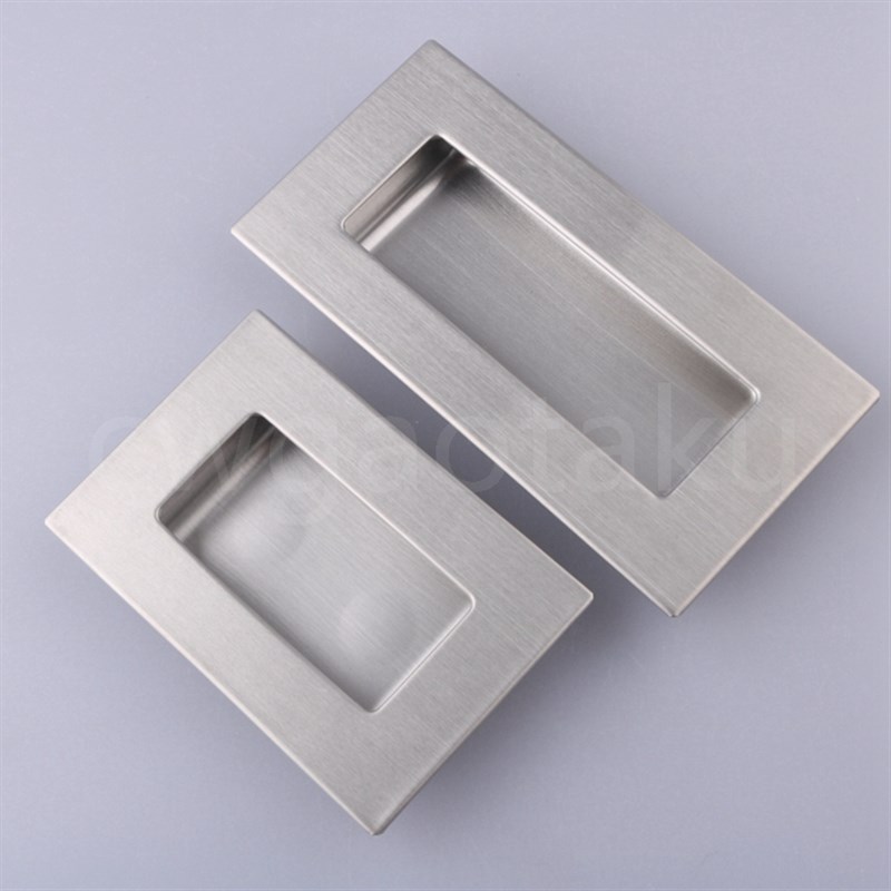 LS60-90/120内嵌式衣橱柜暗拉手304不锈钢隐形暗装扣手工业暗把手