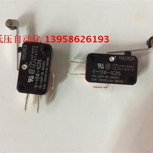 微动开关 V-15 V-152-1C25 V-153-1C25 V-155 V-156-1C25 银触点