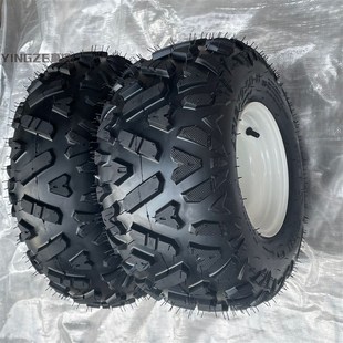 8寸A字轮胎对角10轮毂 18X9.5 四轮沙滩车卡丁车摩托车配件19X7
