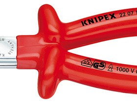 进口德国 凯尼派克KNIPEX 1000V绝缘圆嘴钳 22 07 160