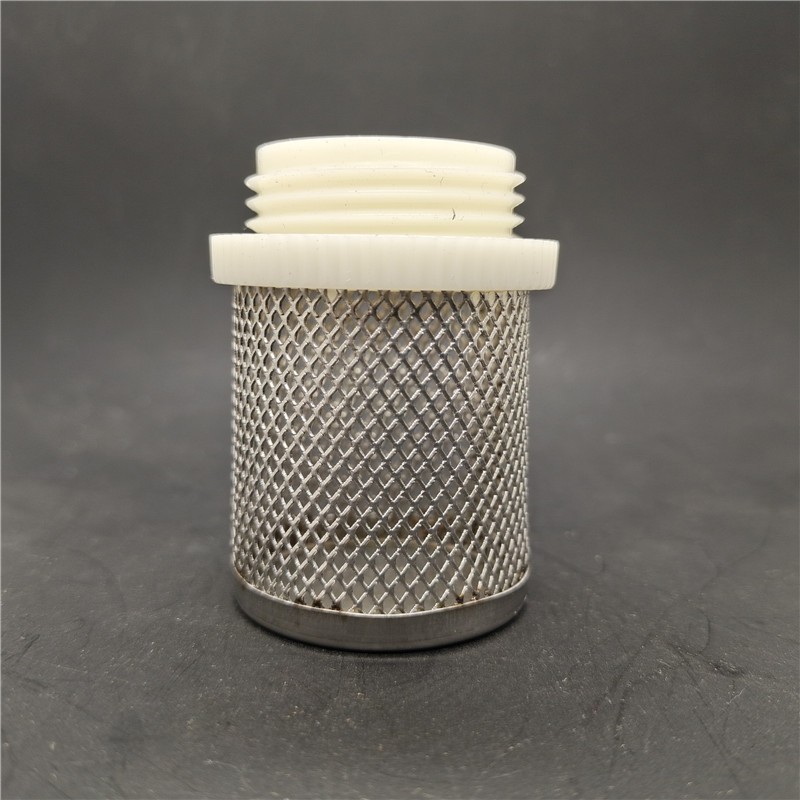 不锈钢过滤网底阀过滤网止回阀滤网圆形筒状过滤网孔