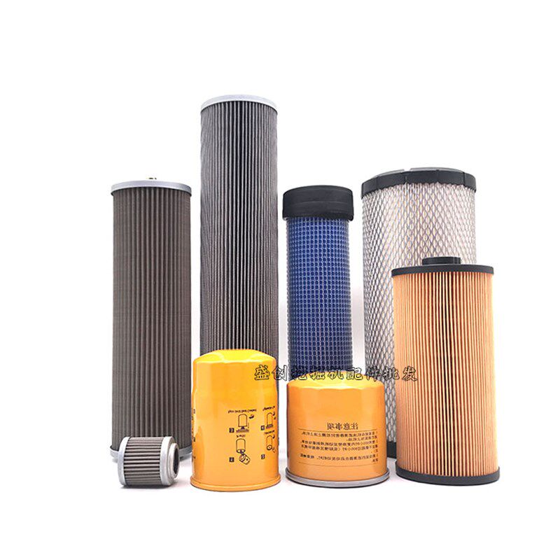 徐工挖掘机XE75DA机油柴油滤芯油水纸柴空气液压回油进油先导配件