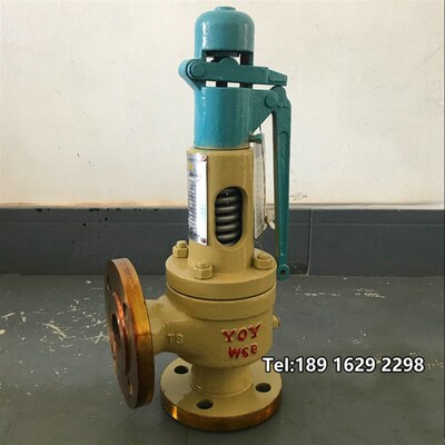 A48Y蒸汽安全阀DN80弹簧全启式导热油法兰高压安全阀25 50 65 100