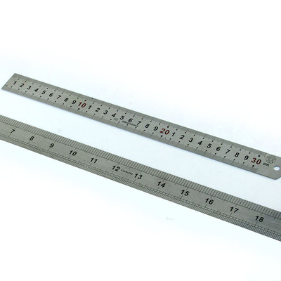 Berry Lion/百威狮 加厚不锈钢直尺 钢尺 钢板尺 刻度尺