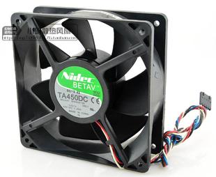 B35502 12cm DELL机箱 大风量 1.4A 暴力风扇 12V NIDEC 12038