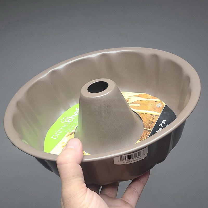 Y5UG不粘涂层中空烤盘咕咕霍A夫戚风蛋糕不粘10寸新手蛋糕烘焙