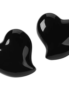 珐琅爱心吊坠毛衣链小众轻奢项链时D尚百搭奶油双面长链首饰ins风