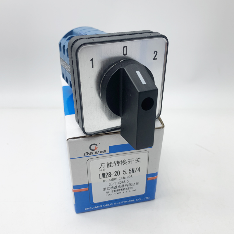 LW28-20 5.5N/4浙江格磊电器转换开关电机切换选择5.5s/4