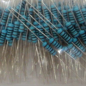 150K欧姆【30个=2.8元】金属膜电阻 2W 二瓦 1%高精度 五色环