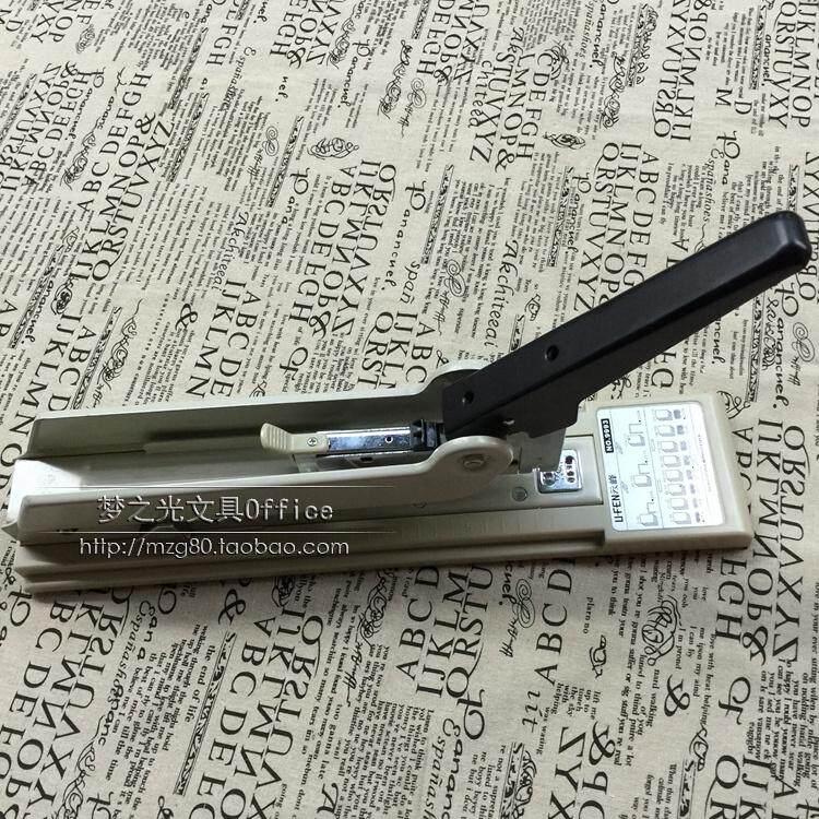 正品保证云峰YF9993加厚订书机重型厚层长臂订书机 可订180页