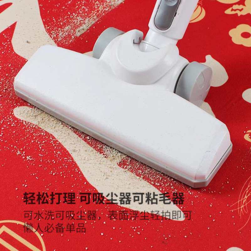 喜庆囍字进门地垫入户门垫家用门口防滑红色脚垫结婚婚房装饰地毯