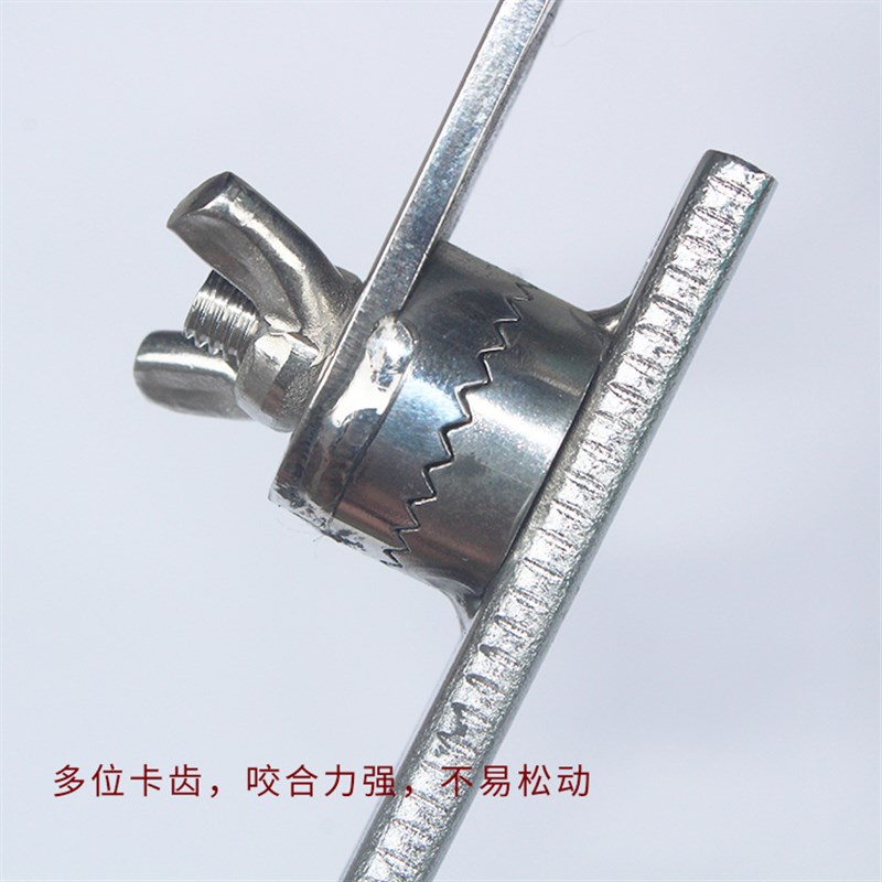 全金属桥梁护栏钓鱼伞支架 圆形栏杆雨伞遮阳伞固定夹子 垂钓用品