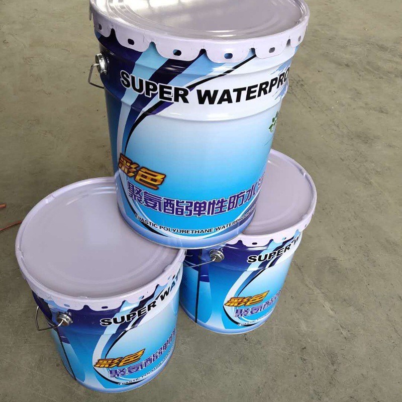 聚氨酯防水涂料屋顶卫生间裂缝补漏材料平房楼顶外墙沥青油膏堵漏