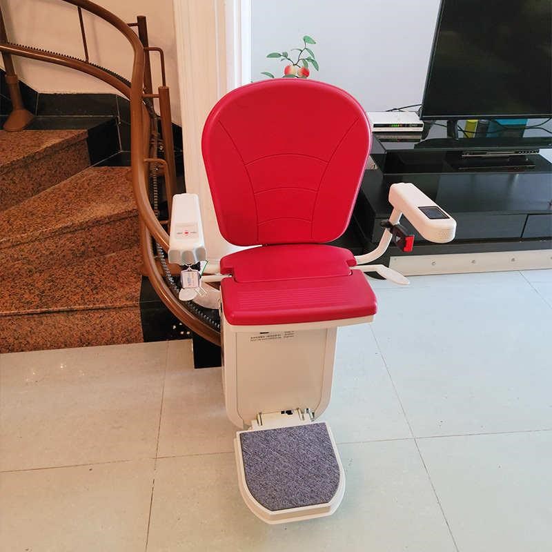 爬楼神器老人楼梯升降椅家用自动小型简易楼道式曲线座椅电梯旋