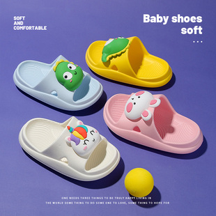 居家儿童拖鞋 3岁2女宝拖鞋 夏 女宝夏可爱防滑婴幼儿凉拖1 宝宝拖鞋