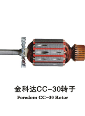 金科达 SR 吊机电子转子 FOREDOM CC-30 Motor 吊磨机专用转子