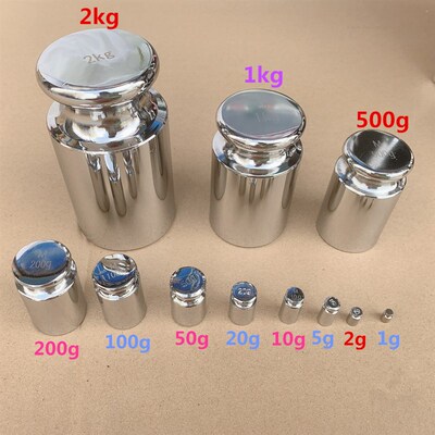 直销钢镀铬M1级砝码100g200g1kg 2kg3kg4kg天平砝码实验室砝码