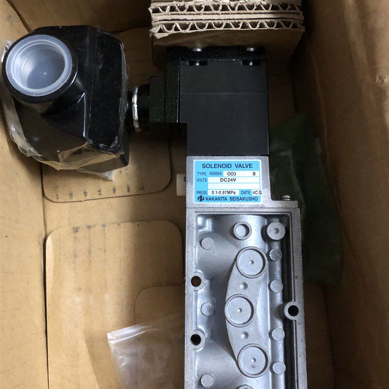NAKWKITA SEISAKUSHO电磁阀SOLENOID VALVE  TYPE   NS664 OO3 B