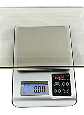 500g/0.01g-3000g/0.1小型迷你厨房秤茶叶称天平电子秤珠宝秤台秤