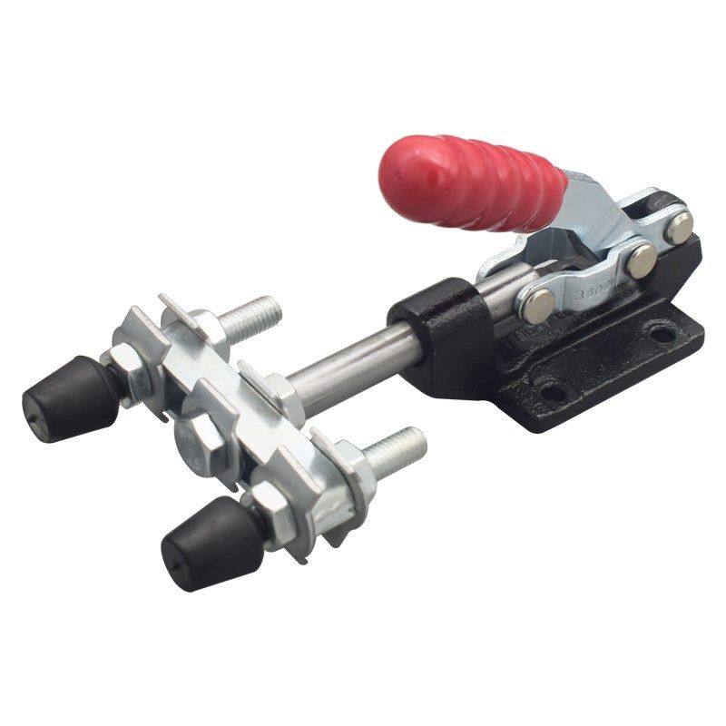 双头快速夹具压紧器工装夹钳焊接固定夹木工工具配件推拉式36003